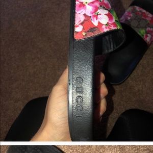 Authentic Gucci slides size 9